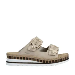 Rieker Beige Comfort Sandal|V795560N