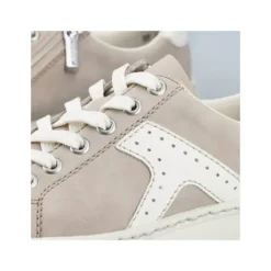 Rieker Beige Platform Trainer|N992062