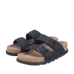 Rieker Black Comfort Mule|V319001