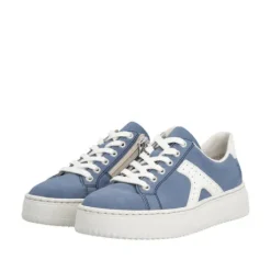 Rieker Blue Comfort Platform Trainer|N992014