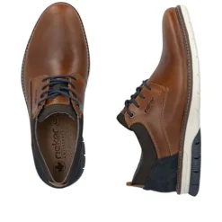 Rieker Cognac Comfort Shoe|1440524A