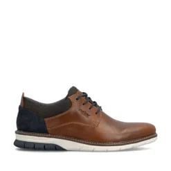 Rieker Cognac Comfort Shoe|1440524A