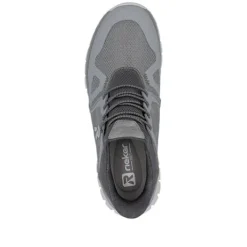 Rieker Grey Comfort Generous Fit Trainer|0435540
