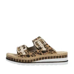 Rieker Leo Print Wedge Sandal|V795590M