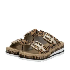 Rieker Leo Print Wedge Sandal|V795590M
