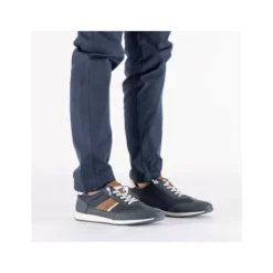 Rieker Navy & Tan Trainer|1196014