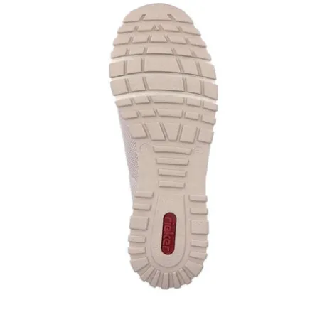 Rieker N745560WHT- Loafer.