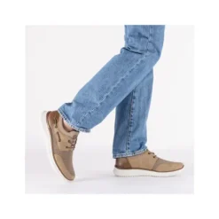 Rieker Taupe Comfort Trainer|B964364