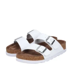 Rieker White Comfort Mule|V319080