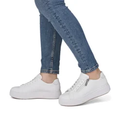 Rieker White Platform Trainer|M770180