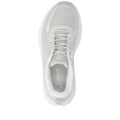 Rieker White Platform Trainer|W350460