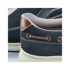 Rieker Wide Fit Navy Comfort Slip On|1696814