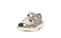 Rolling Soft Gold Mini Wedge Sandal|8681380