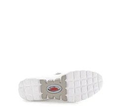 Rolling Soft White and Silver Comfort Trainer|8696851W