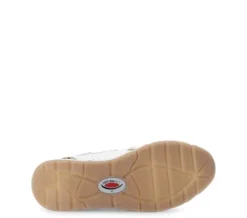 Rolling Soft White, Gold and Leo Print Trainer|8687853