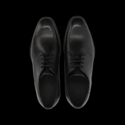 Salamander Black Lace-Up Business Shoe|E11AUU0110