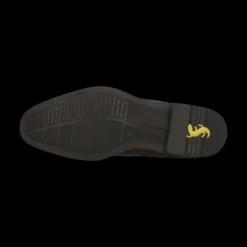 Salamander Brown Lace-Up Business Shoe |E11AUU026