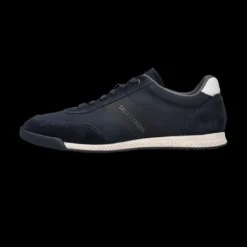 Salamander Navy Leather Trainer|E31AWA0341