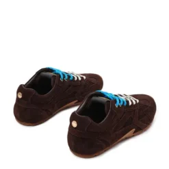 Steve MaddenBrown Suede Retro Trainer| 11005159CS