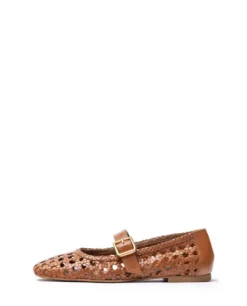 Unisa Brown Mary Jane Pump|BALZACA