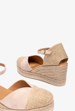 Unisa Nude Wedge Espadrille|CECHNU