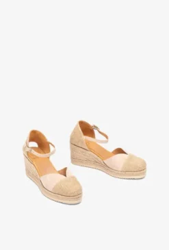 Unisa Nude Wedge Espadrille|CECHNU