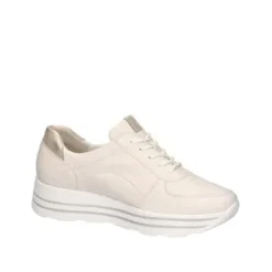 Waldlaufer Beige Wide Fit Trainer|758009698