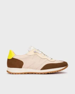 Wonders Beige and Brown Urban Trainer |A4802C